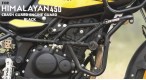 Fit For Royal Enfield New Himalayan 450 Crash Engine Guard Black - SPAREZO